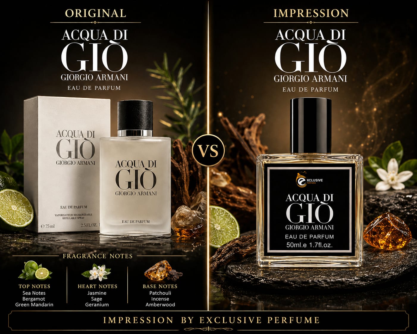 Acqua di Giò Giorgio Armani Eau de Parfum — 50ml
